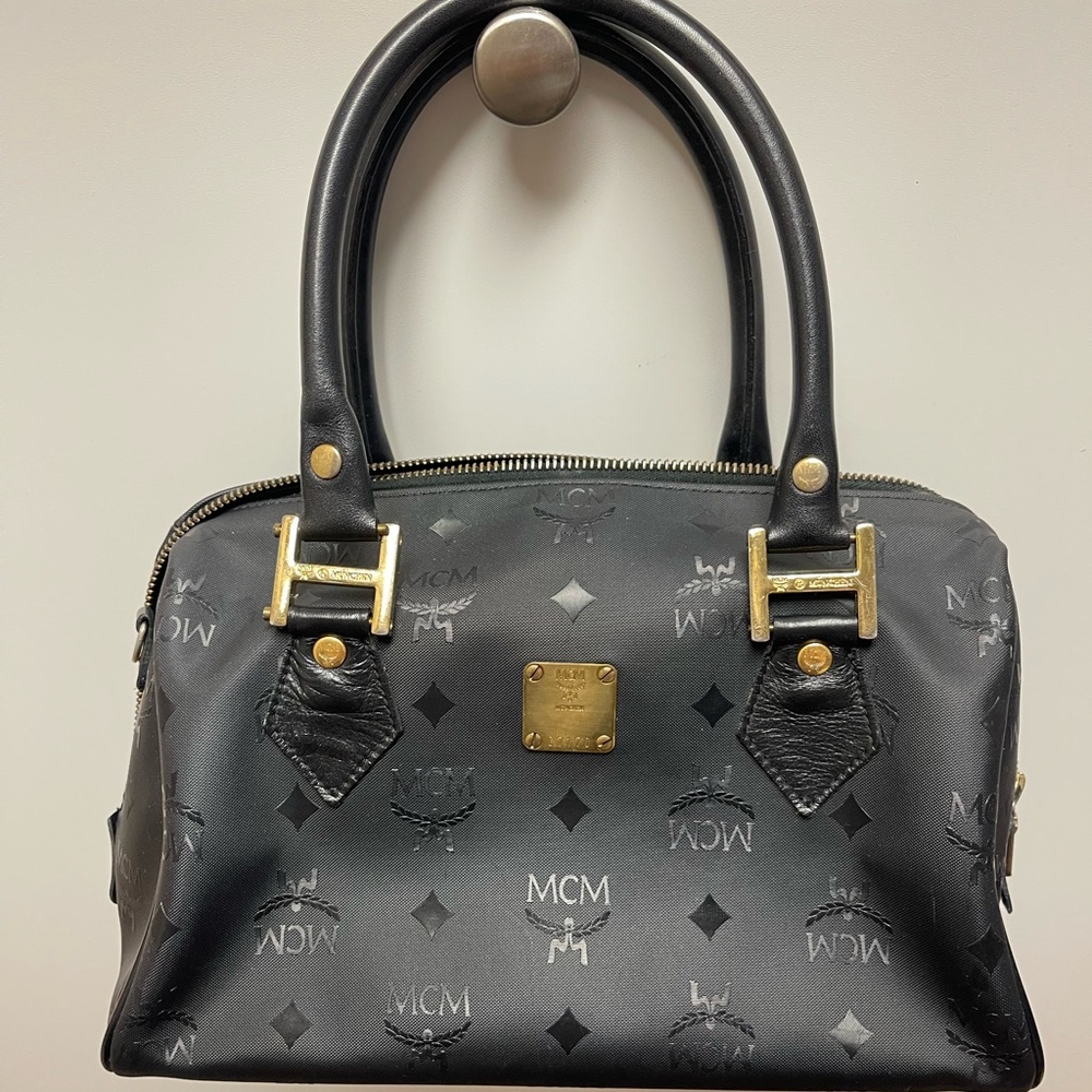 Vintage MCM Boston Bag